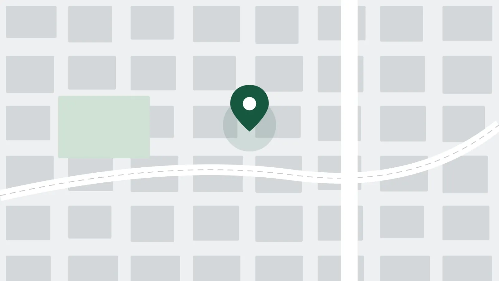 Mapa ilustrativo com a localização do Studio Exemplo no Centro de São José dos Pinhais